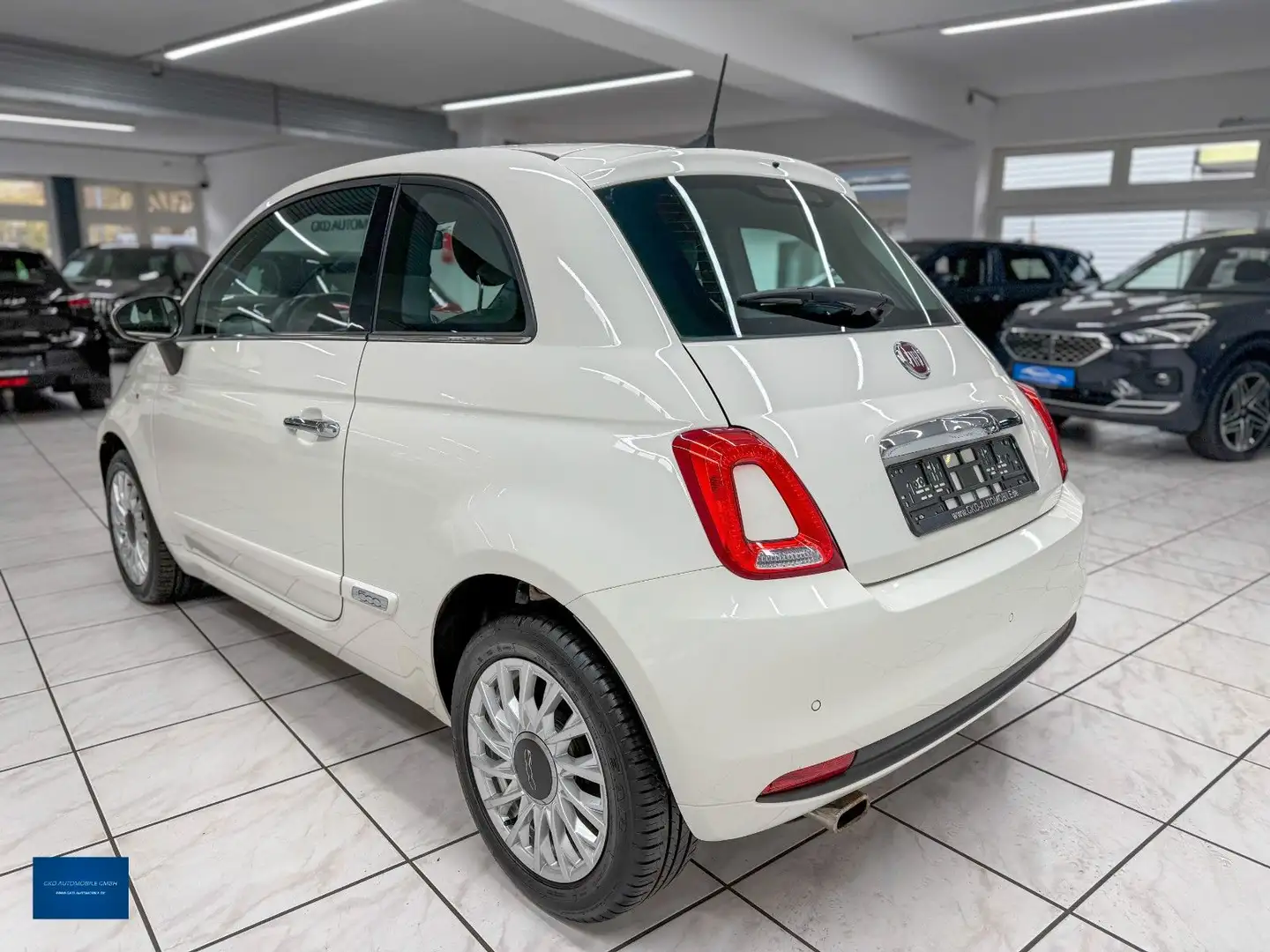 Fiat 500 *Panorama*Carplay*PDC* Blanc - 2