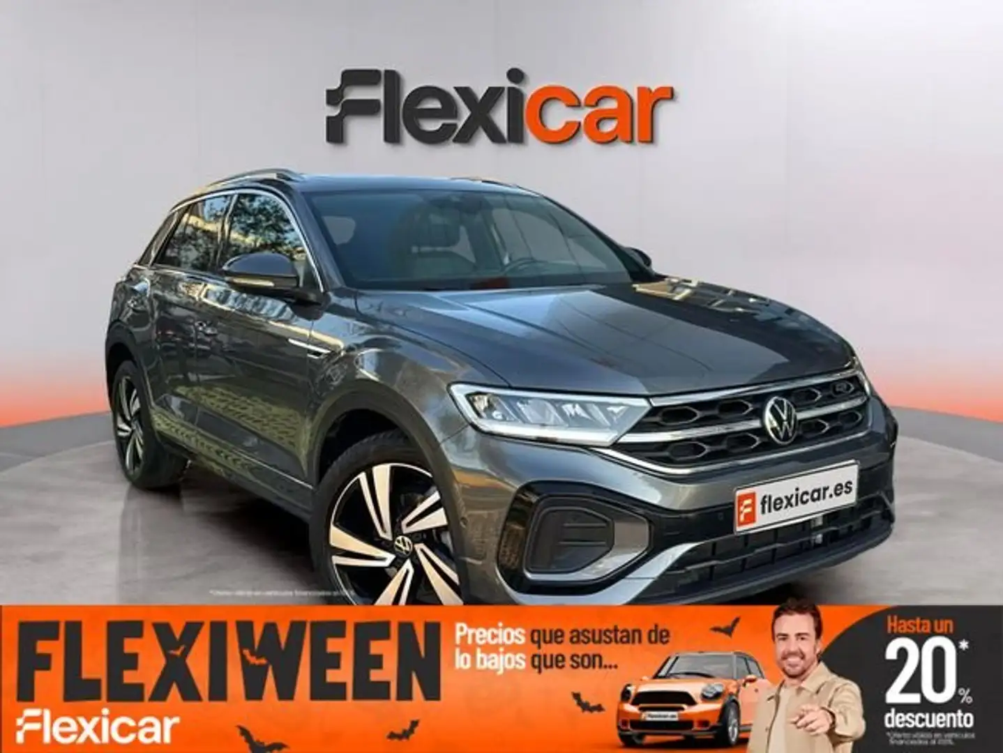 Volkswagen T-Roc 1.5 TSI R-Line kW DSG7 110KW Gris - 1