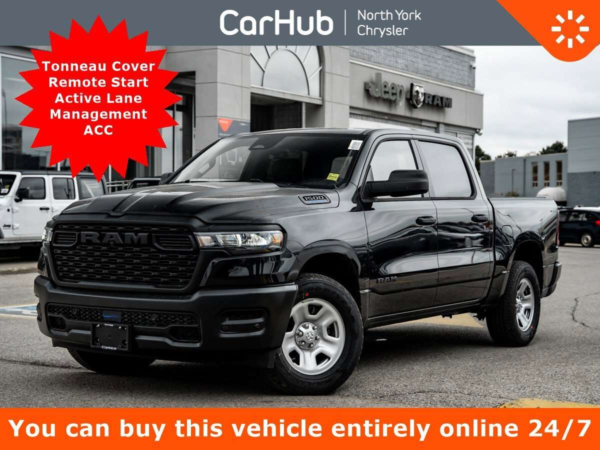 2026 RAM 1500 Tradesman 5'7 Box Tonneau Cover Remote Start Activ