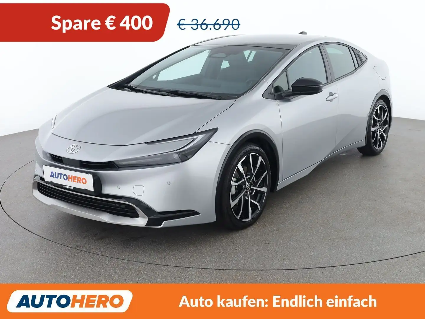 Toyota Prius 2.0 Plug-in Hybrid Executive Grau - 1
