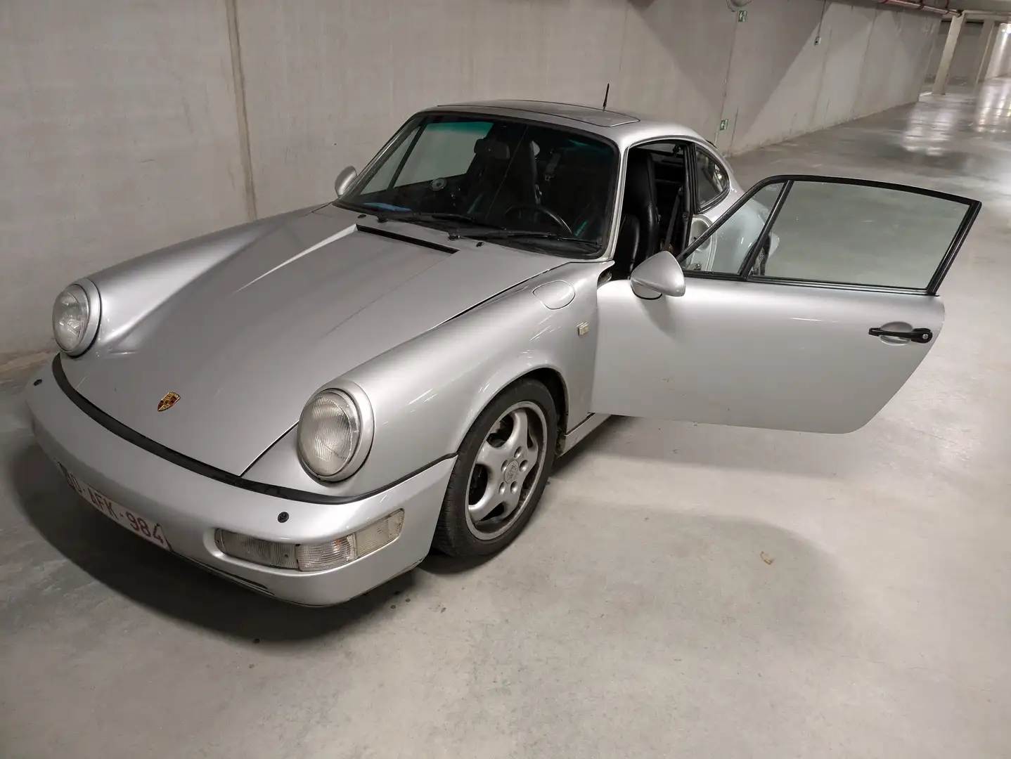 Porsche 964 carrera 2 tiptronic Zilver - 1