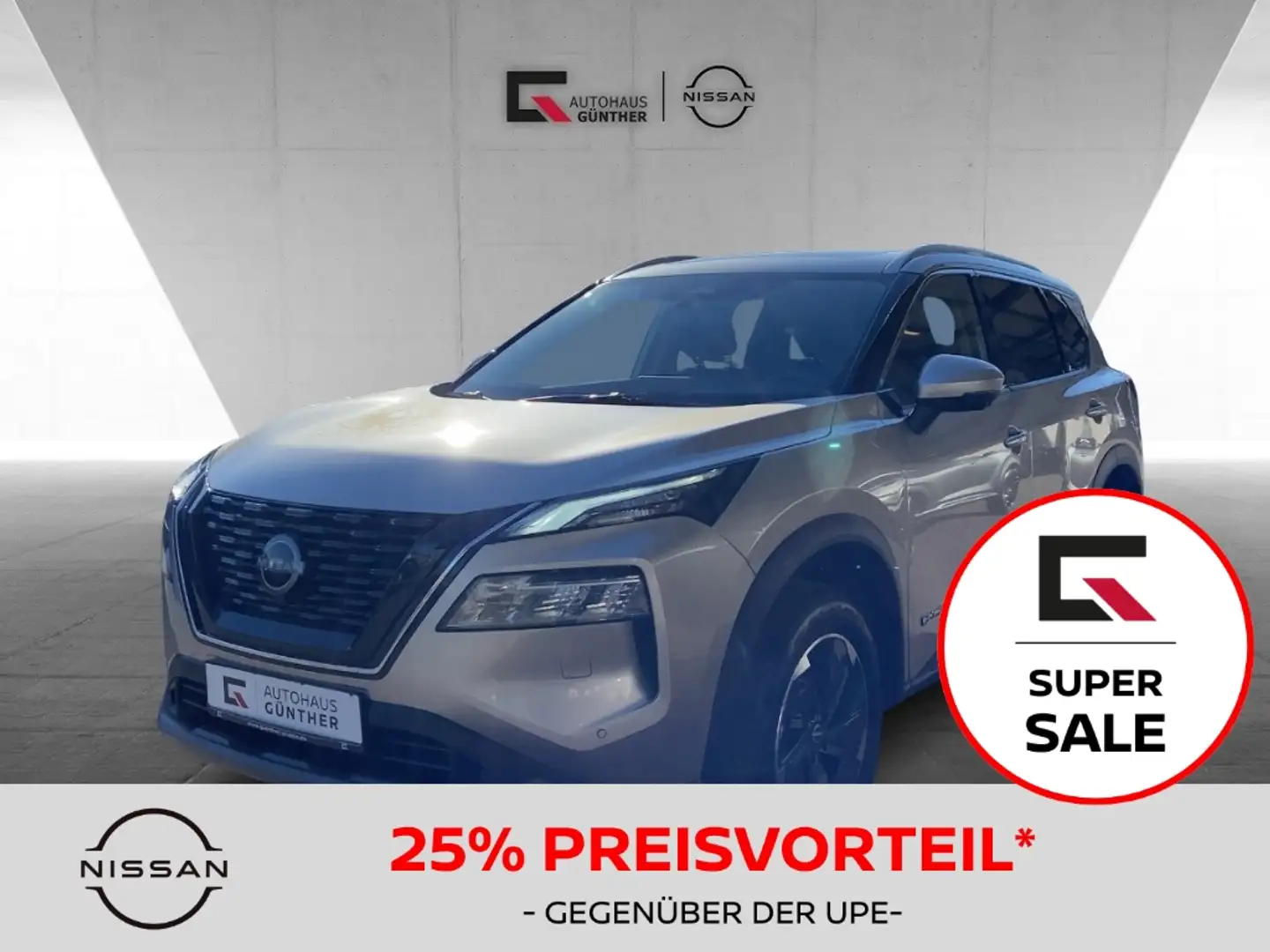 Nissan X-Trail N-CONNECTA e-Power Autom. Winter/Pano/Carplay Argintiu - 1