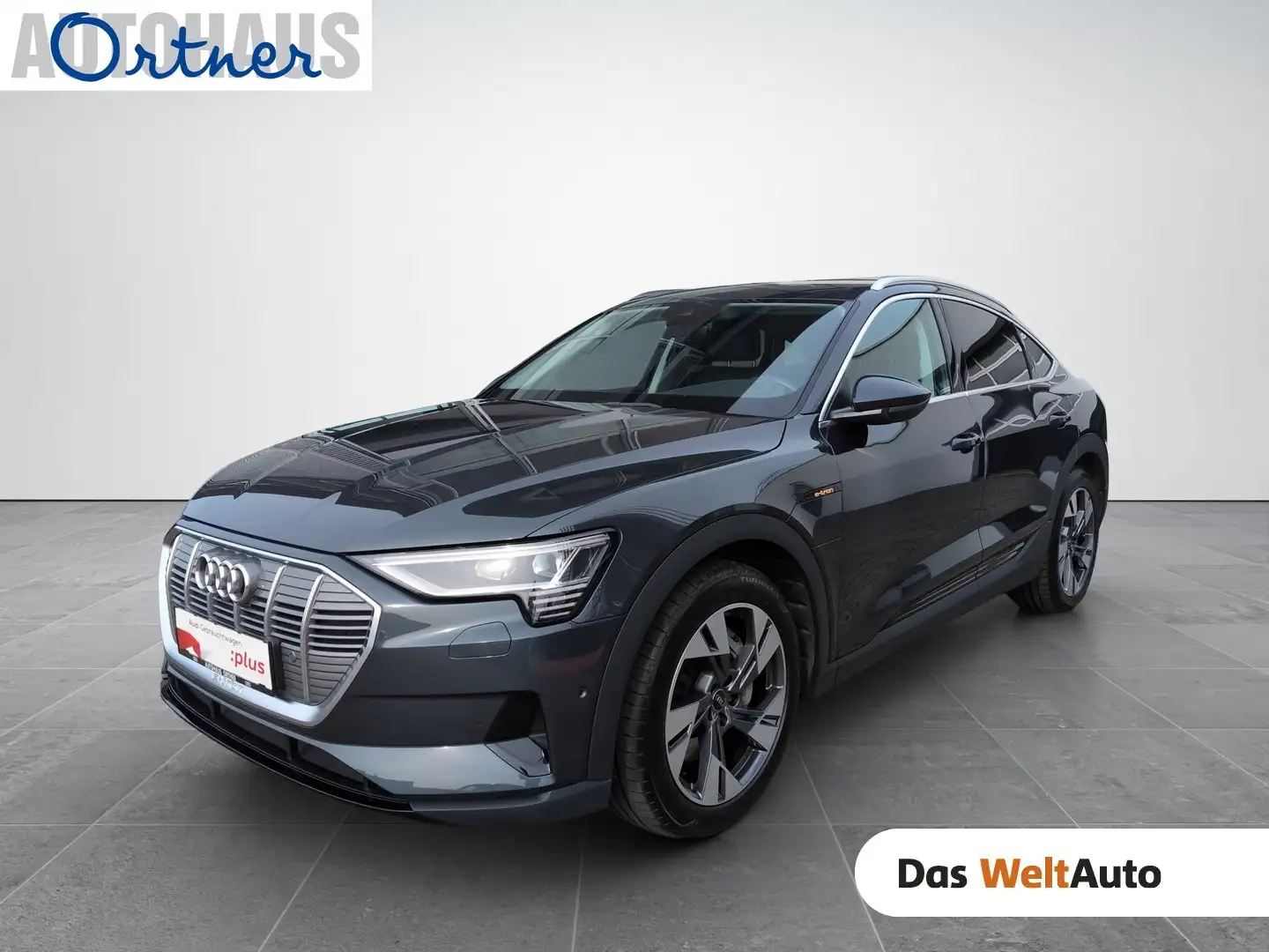Audi e-tron 55 300 kW Business Gris - 1
