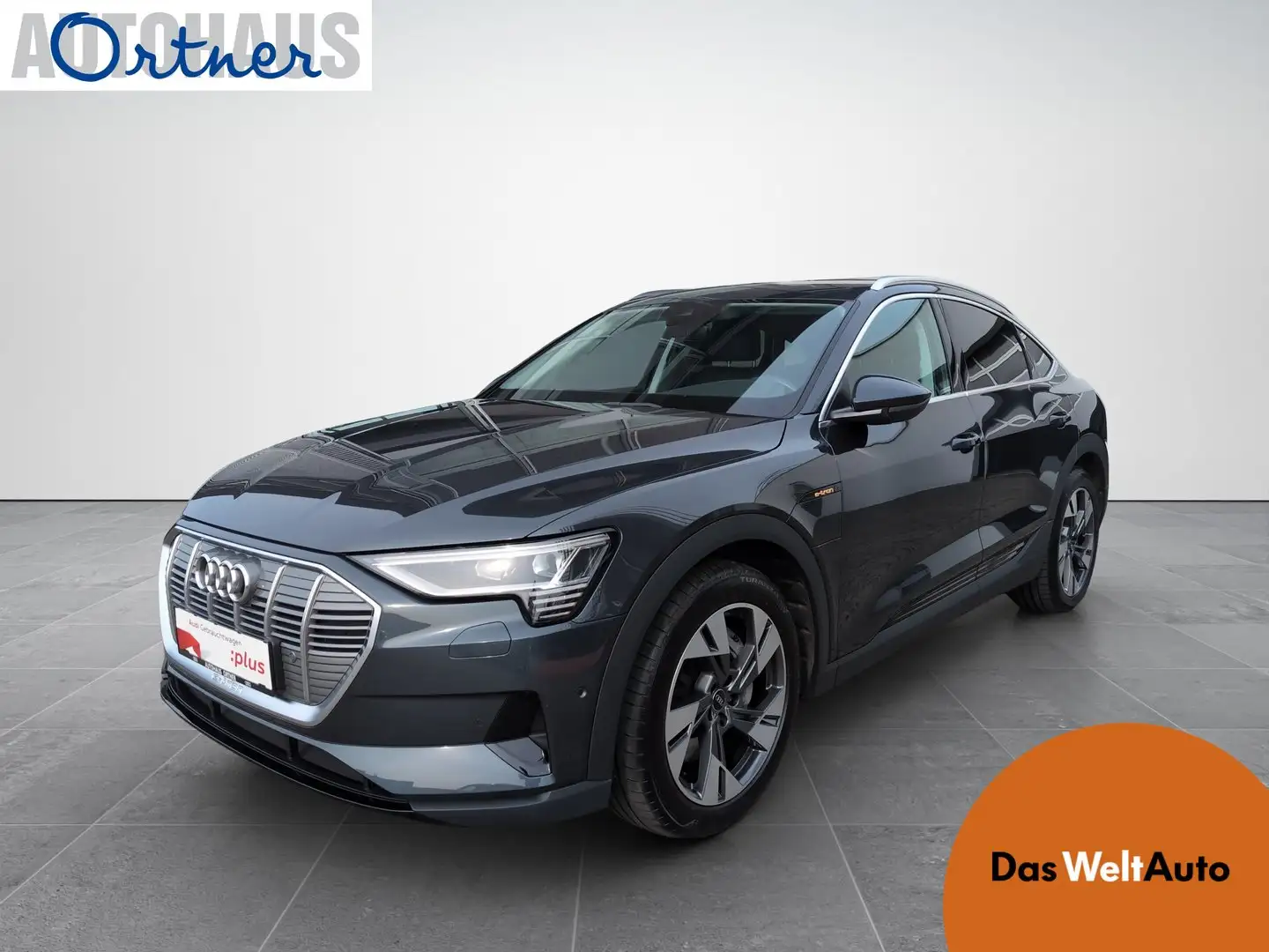 Audi e-tron 55 300 kW Business Gris - 1
