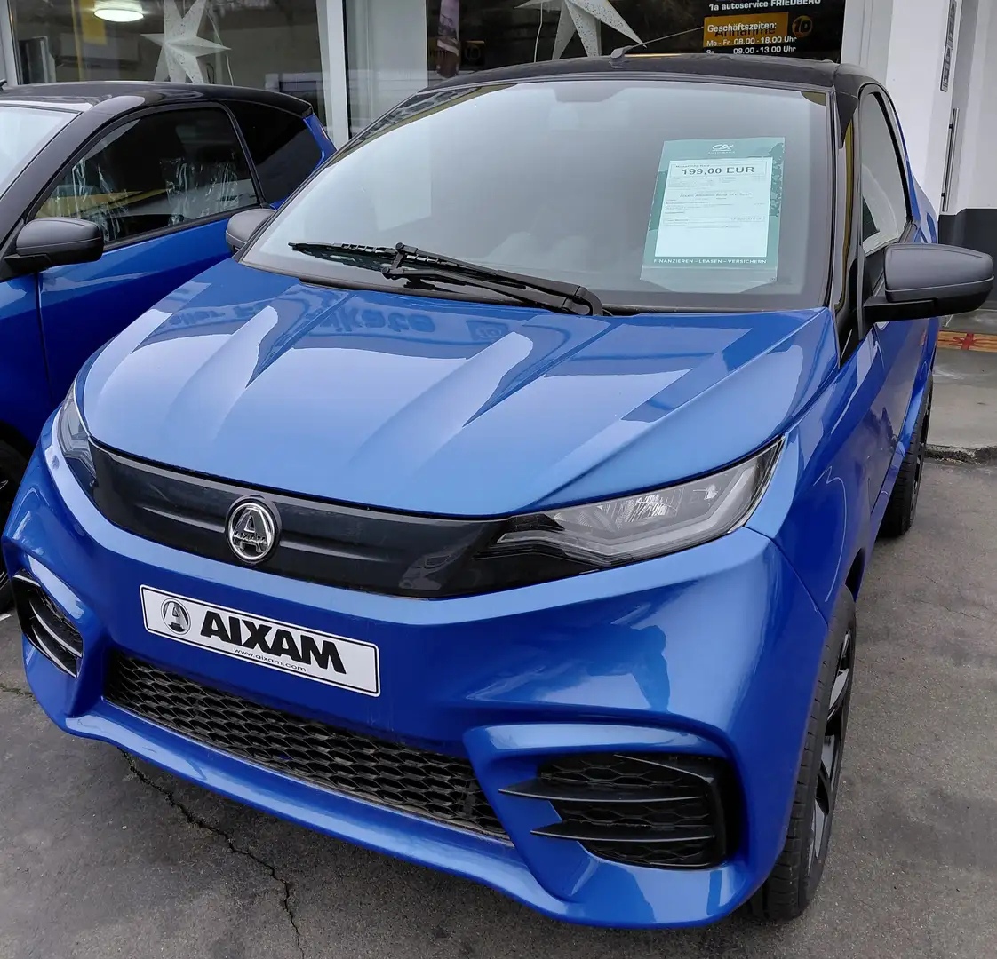 Aixam City Ambition e-City 48V, Sport Blau - 1
