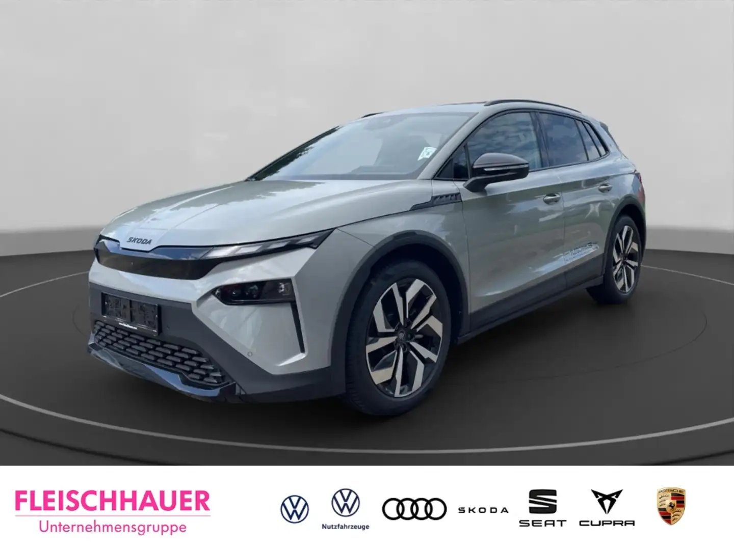 Skoda Elroq 60 Sportline ADVANCED HUD MATRIX WÄRMEPUMPE Grau - 1