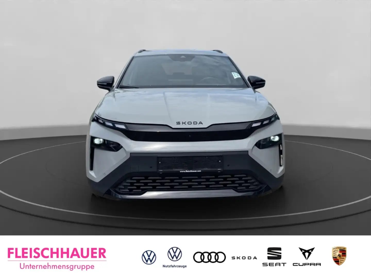 Skoda Elroq 60 Sportline ADVANCED HUD MATRIX WÄRMEPUMPE Grau - 2