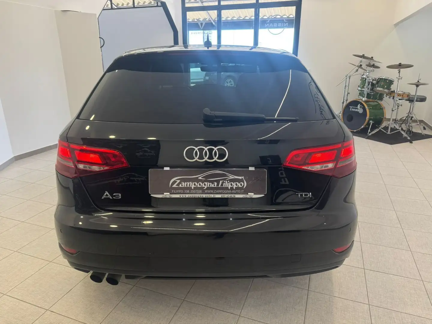 Audi A3 SPB 2.0 TDI S tronic Noir - 2