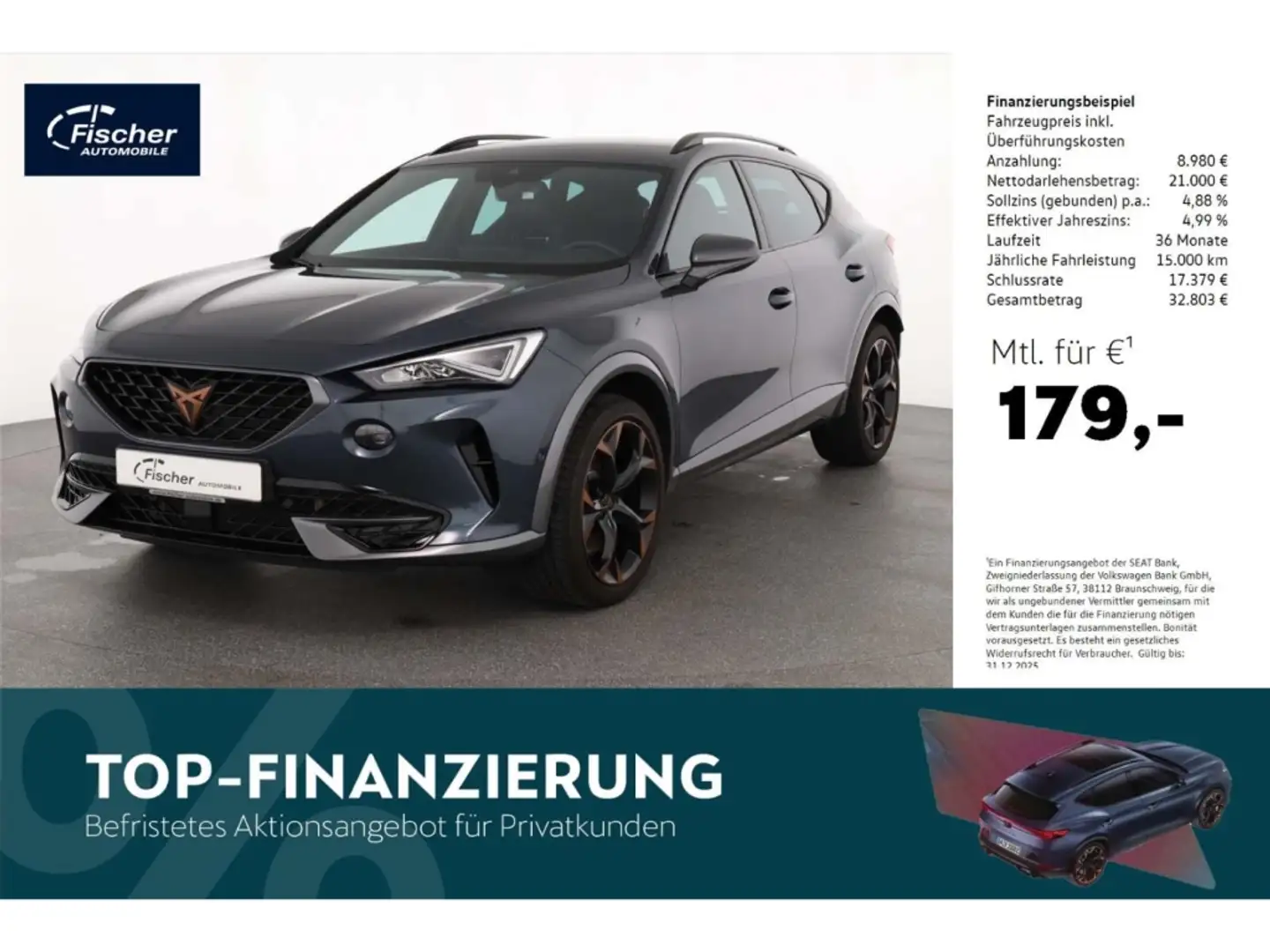 CUPRA Formentor 2.0 TSI 4Drive VZ Grau - 1
