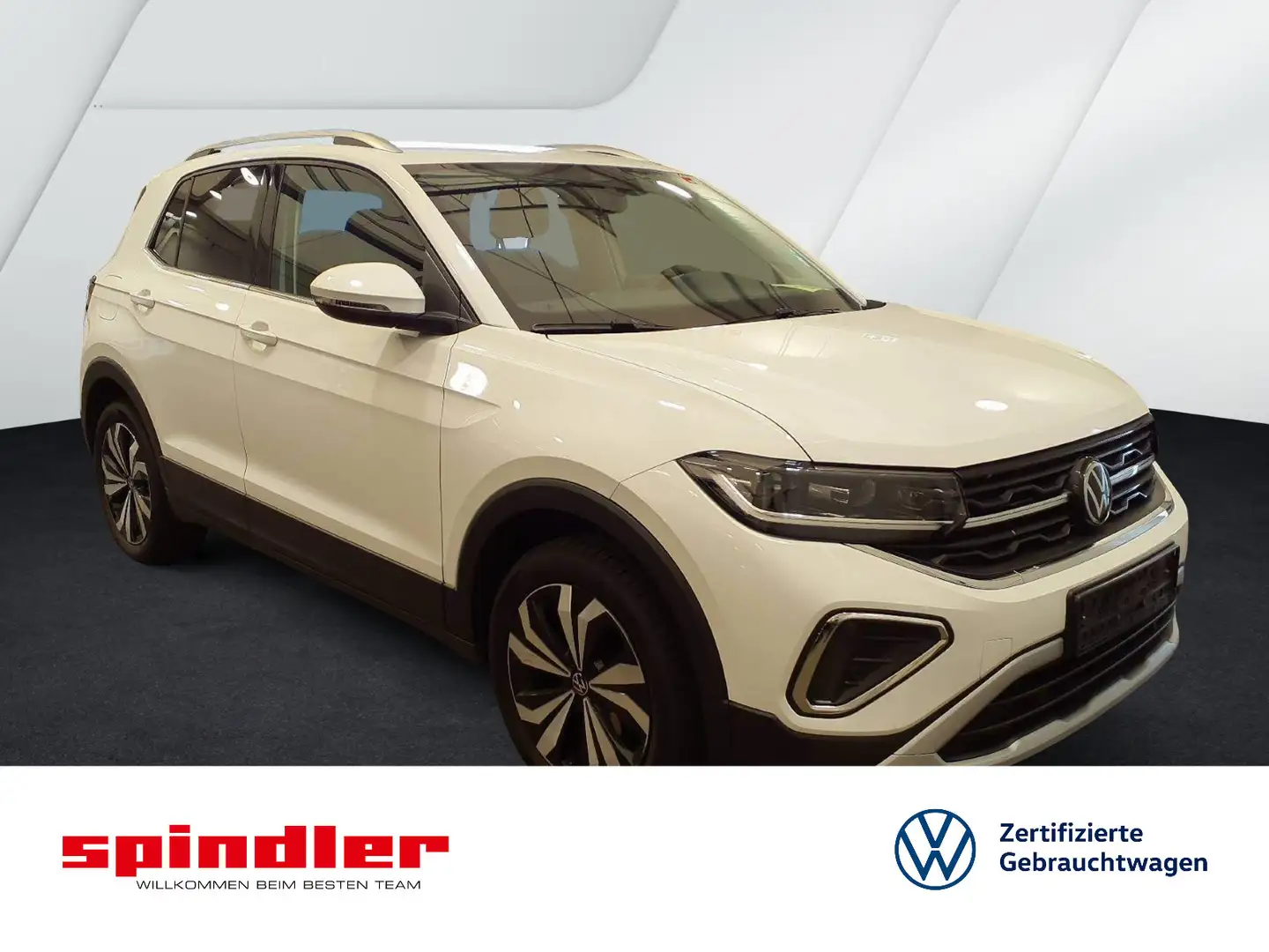 Volkswagen T-Cross Style 1.0 TSI DSG / Navi, Matrix, App Weiß - 1