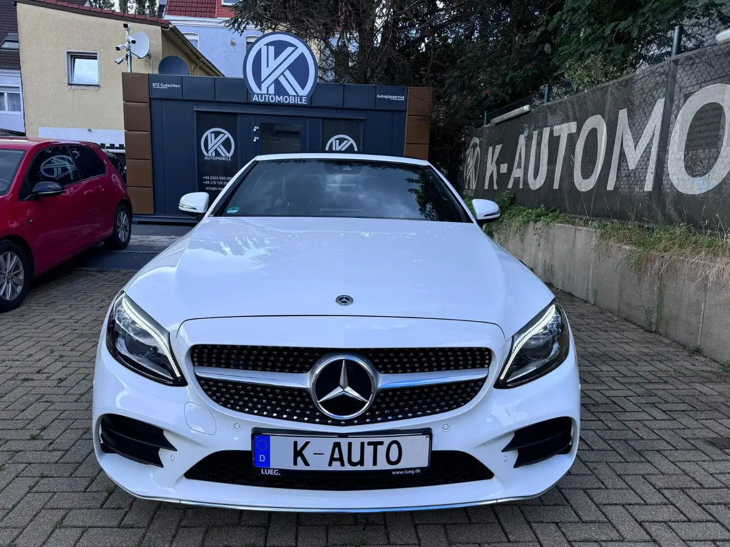 Mercedes-Benz C 180 Cabrio AMG Navi/Kamera/Airscarf/LED/18Zoll Blanc - 2