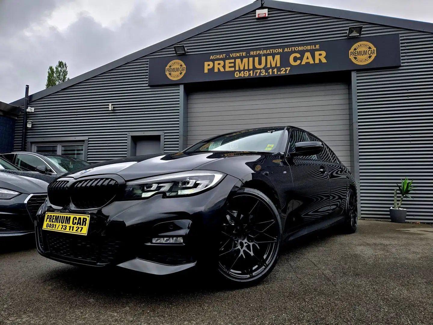 BMW 318 d PACK M TECHNIK SPORT XENON LED Noir - 1