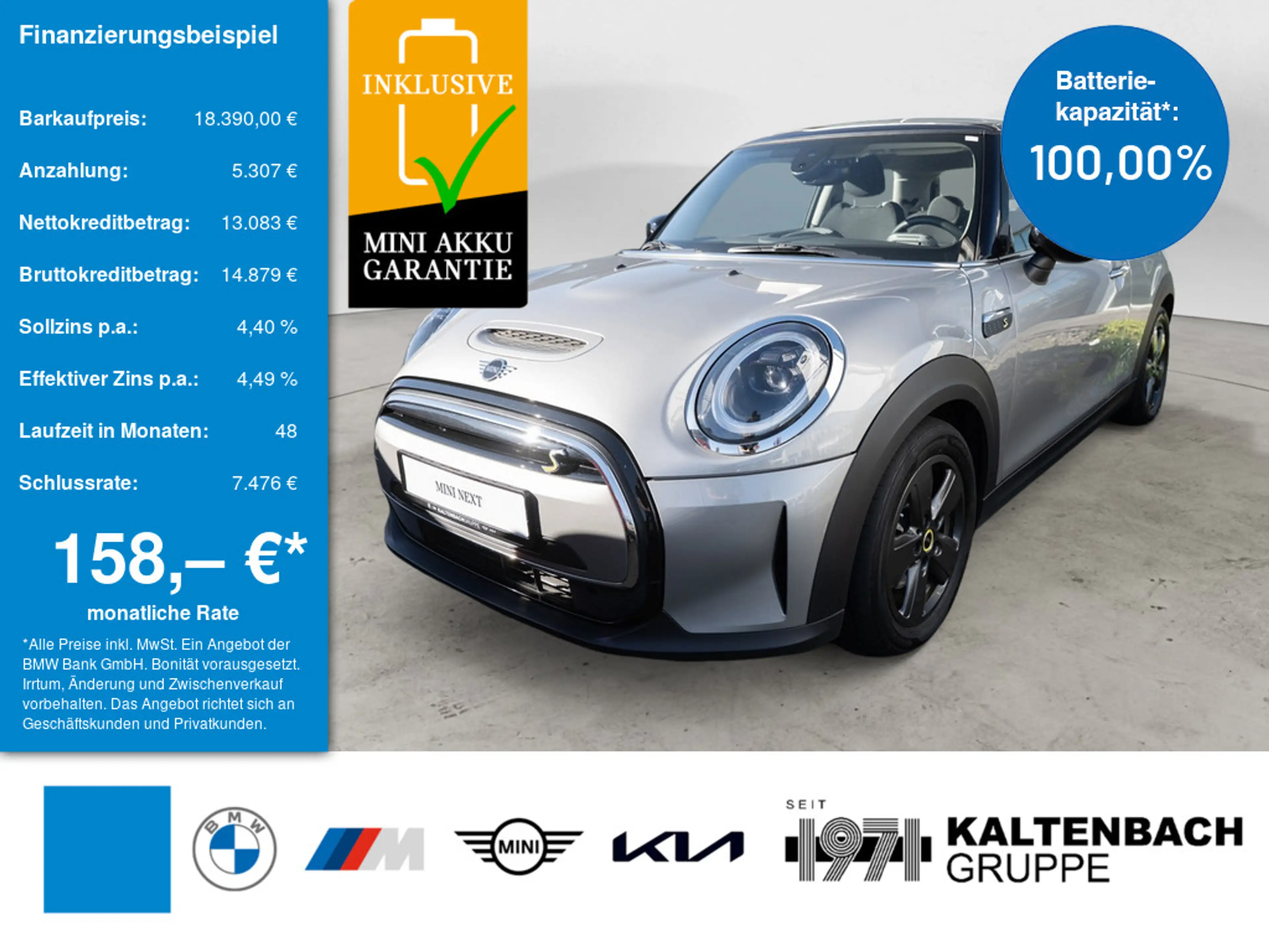 MINI Cooper SE Essential Trim FACEL. LED NAVI SHZ