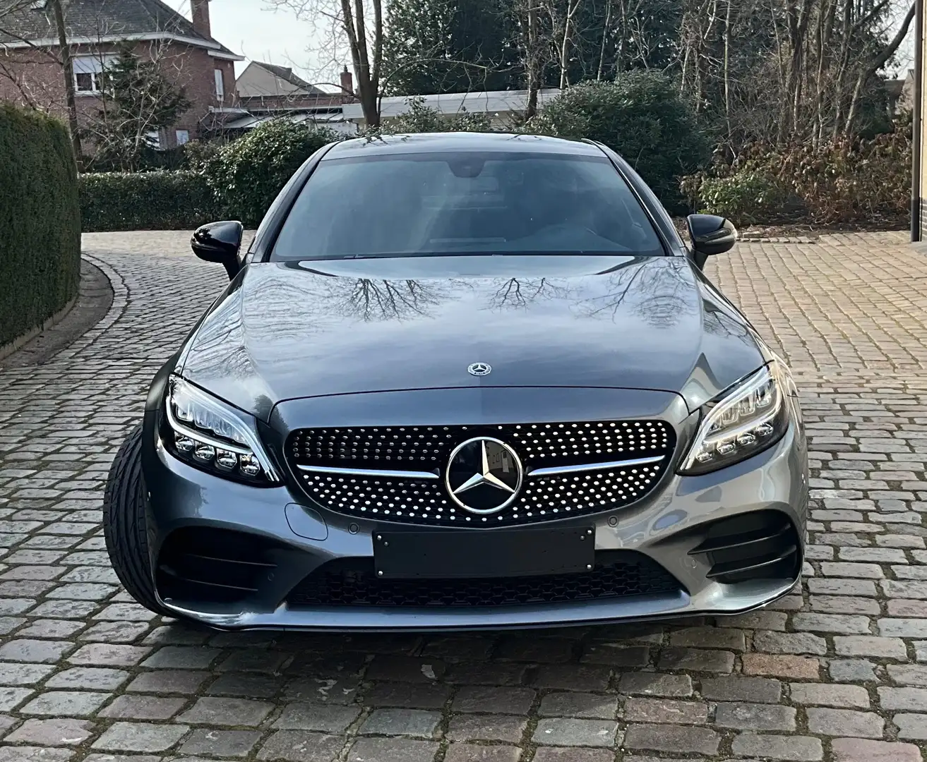 Mercedes-Benz C 180 Coupe Showroom staat  ### 21000 km ### Grey - 2