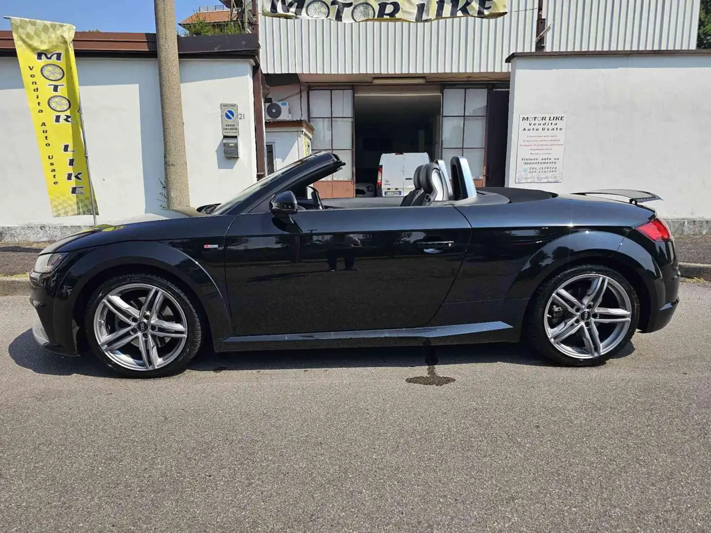 Audi TT Roadster 2.0 TFSI quattro S tronic S line Nero - 2