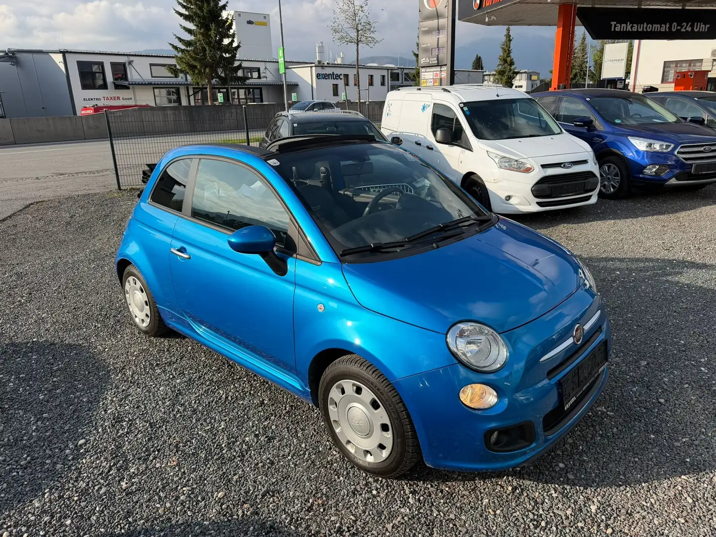 Fiat 500C CABRIO Blau - 2