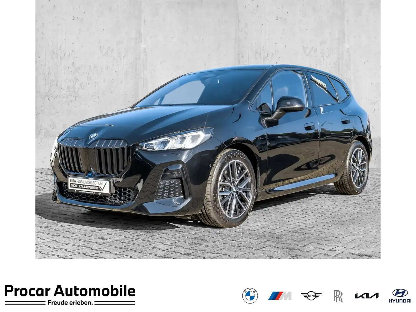 BMW 220 i Active Tourer M Sport AHK Widescreen RFK DAB Schwarz - 1