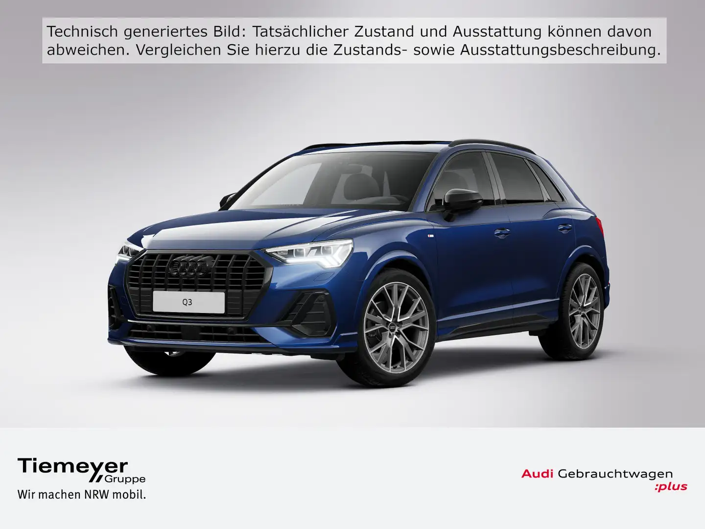 Audi Q3 35 TFSI 2x S LINE NP69 VOLL Blau - 1