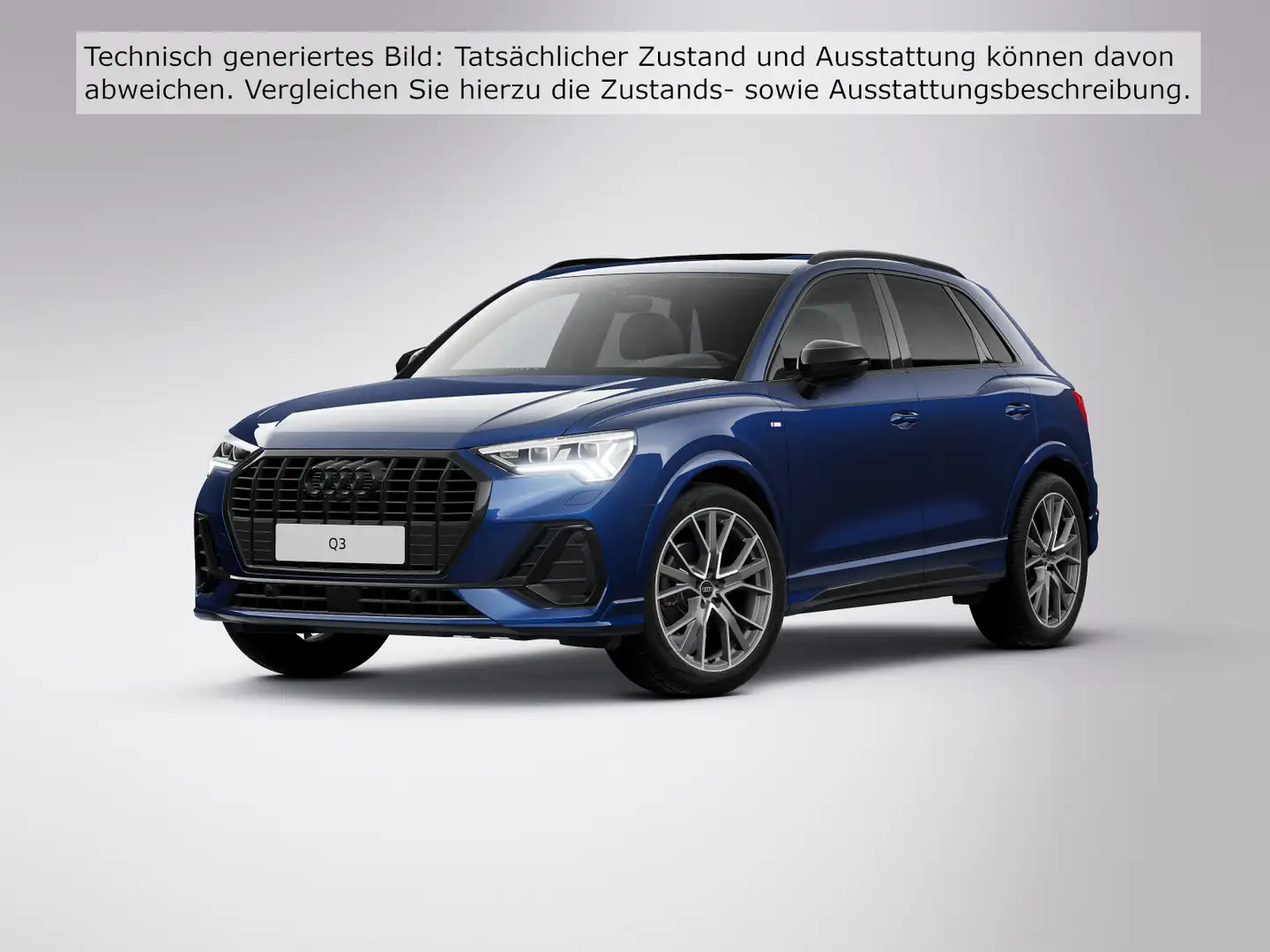Audi Q3 35 TFSI 2x S LINE NP69 VOLL Blau - 2