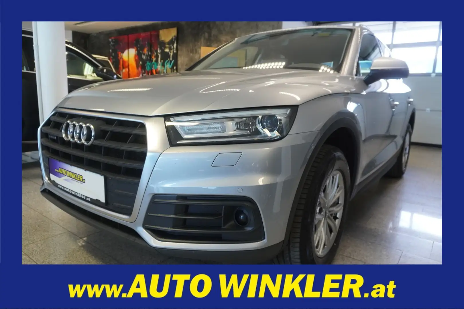 Audi Q5 2,0TDI quattro Aut ACC/AHV/Navi/DAB Silber - 1