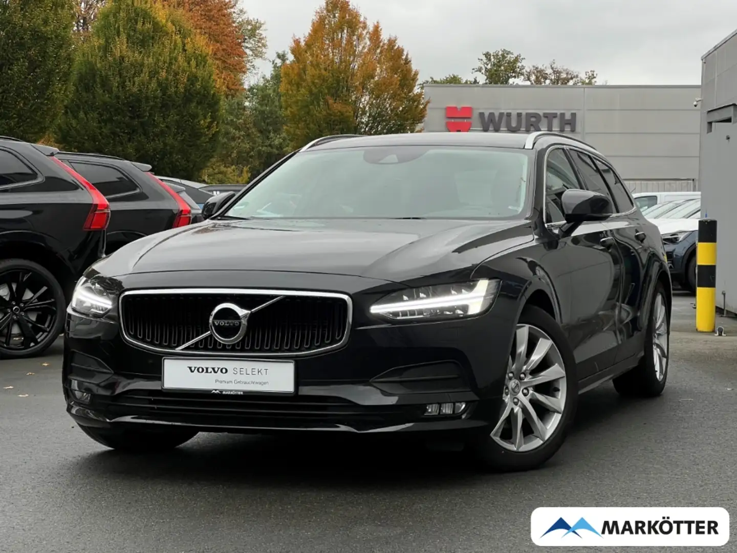 Volvo V90 D5 AWD Momentum Pro EU6d-T ACC/SHZ/LED/NAVI Noir - 1