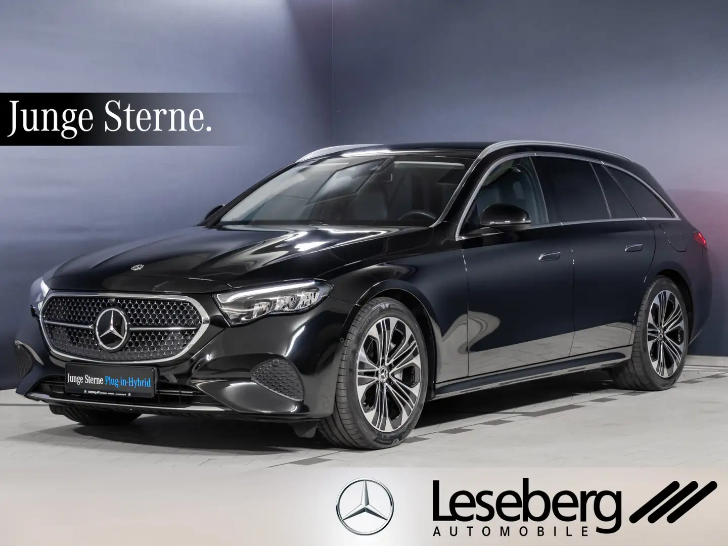 Mercedes-Benz E 300 E 300 de T Avantgarde LED/AHK/Distro./Kamera/DAB Schwarz - 1