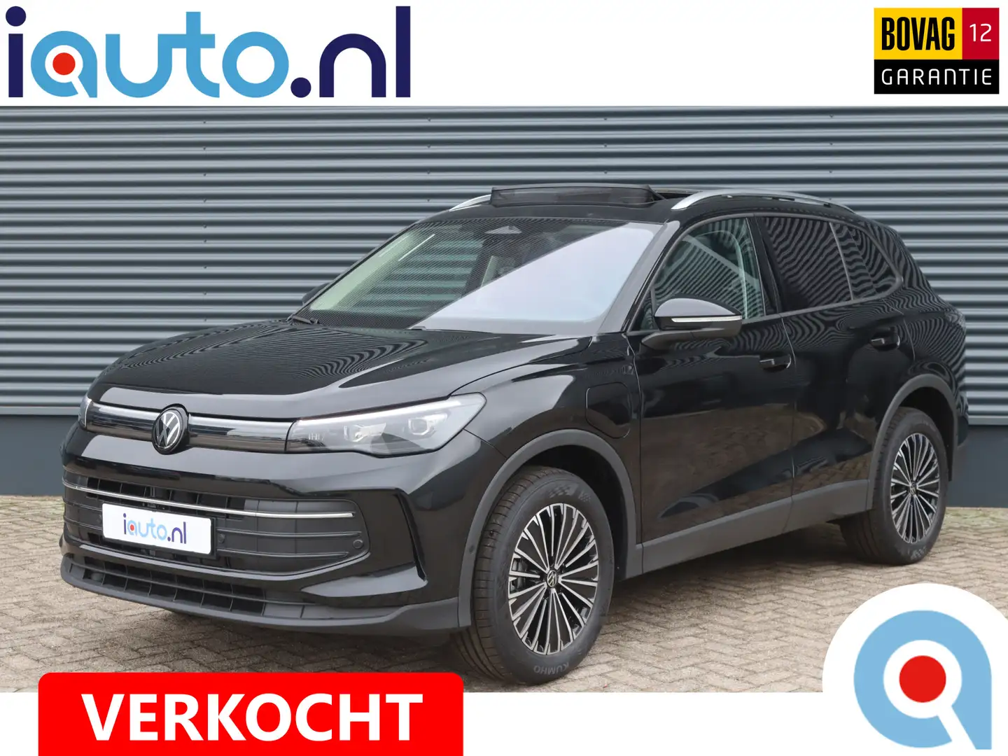 Volkswagen Tiguan 1.5 eHybrid 204pk Edition Pano/IQ.Light/Keyless/Ca Schwarz - 1