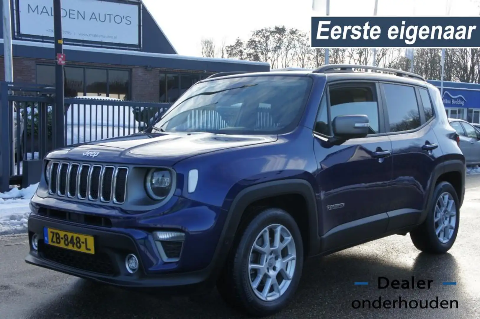 Jeep Renegade 1.3T FREEDOM 1eEIG PANORAMA/LEDER/NAVI-APPLE CARPL Blau - 1