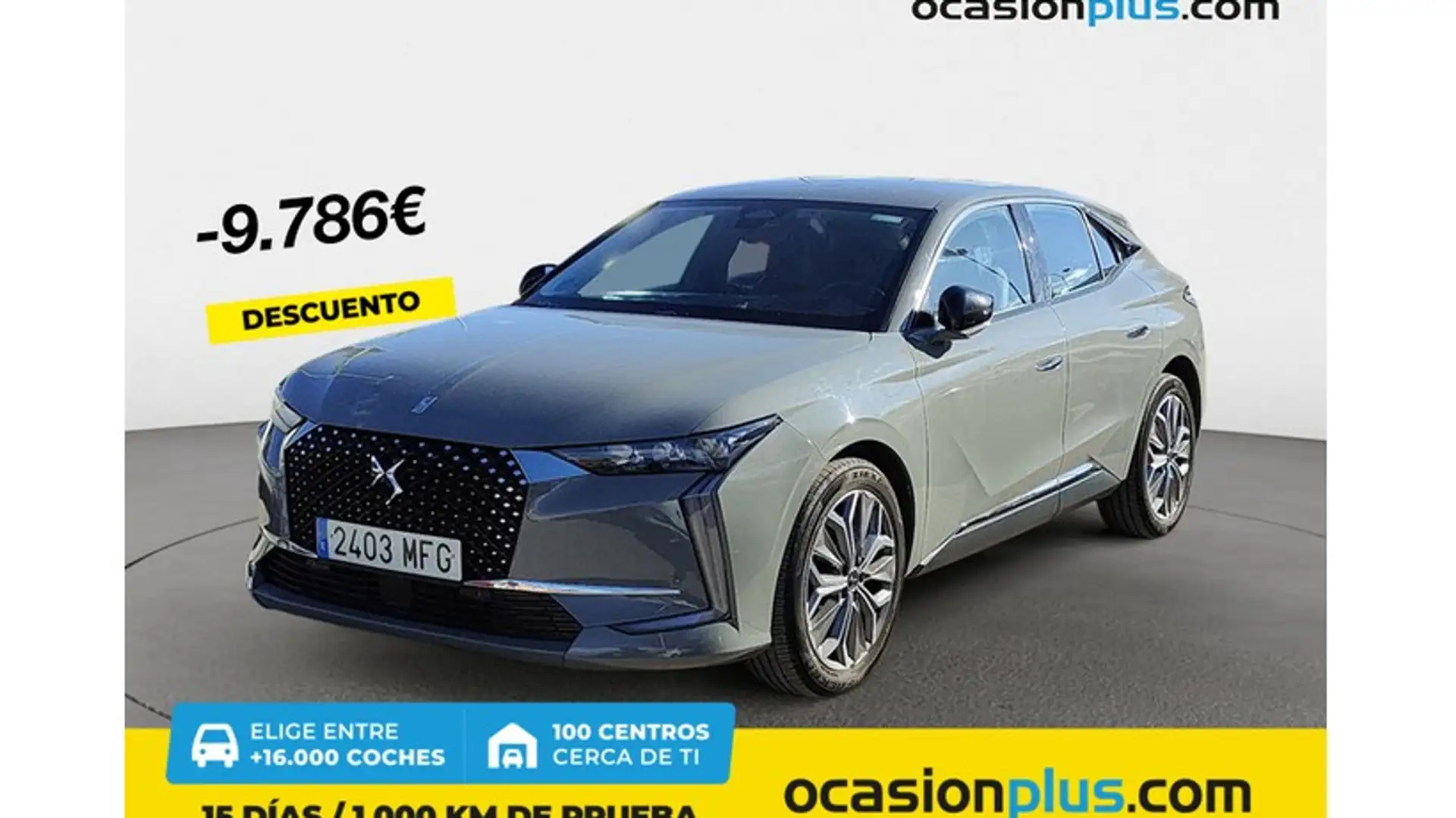 DS Automobiles DS 4 Cross BlueHDi Trocadero Aut. 130 Gris - 1
