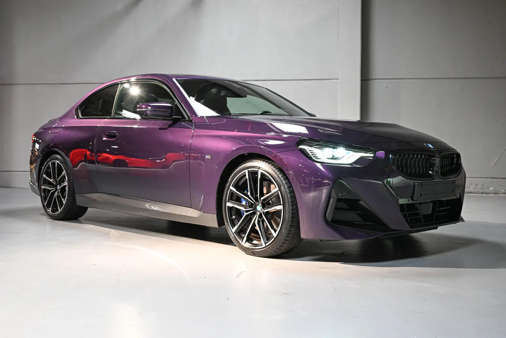 BMW 220 Coupé 220iA M SPORT Mauve - 2