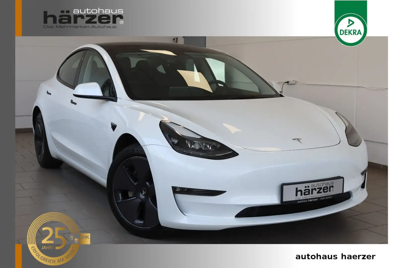 Tesla Model 3 Long Range Dual AWD*Wärmepumpe*Autopilot Weiß - 1