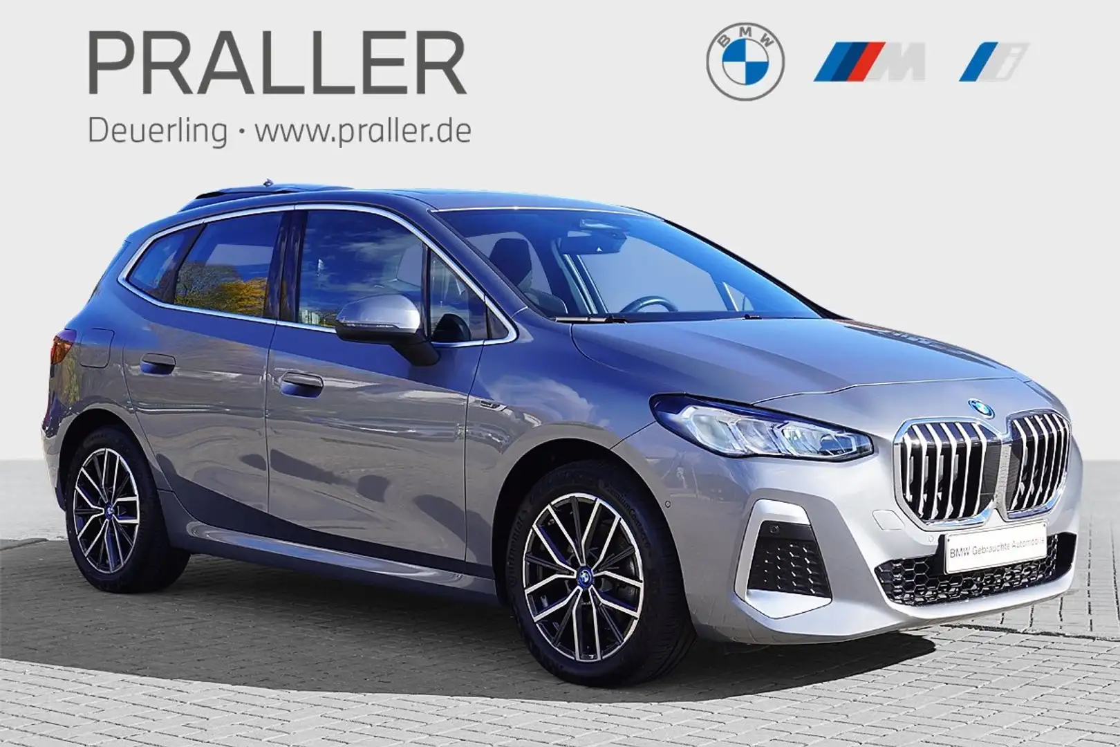 BMW 225 e xDrive Active Tourer M Sport Curved-Navi Kamera Grau - 1