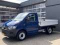 Volkswagen T6 Transporter 2.0 TDI Euro 6 Pick up open laadbak Pick-up Airco Blauw - thumbnail 2