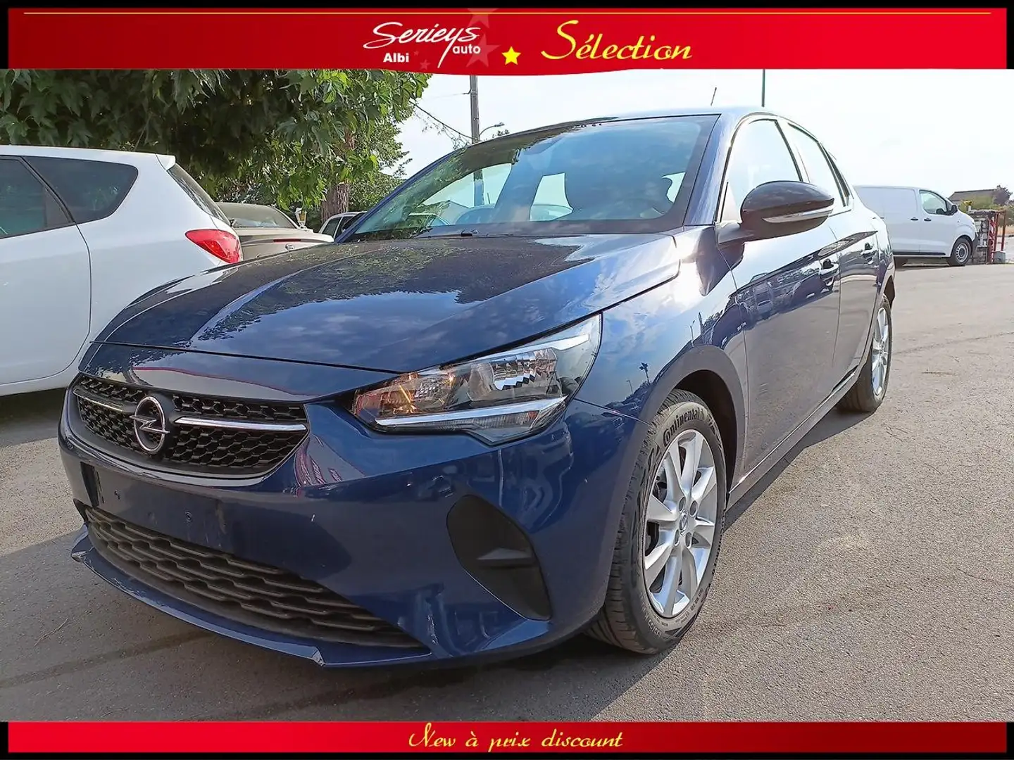 Opel Corsa EDITION BUSINESS BHDI 100 CAMERA AR Bleu - 1
