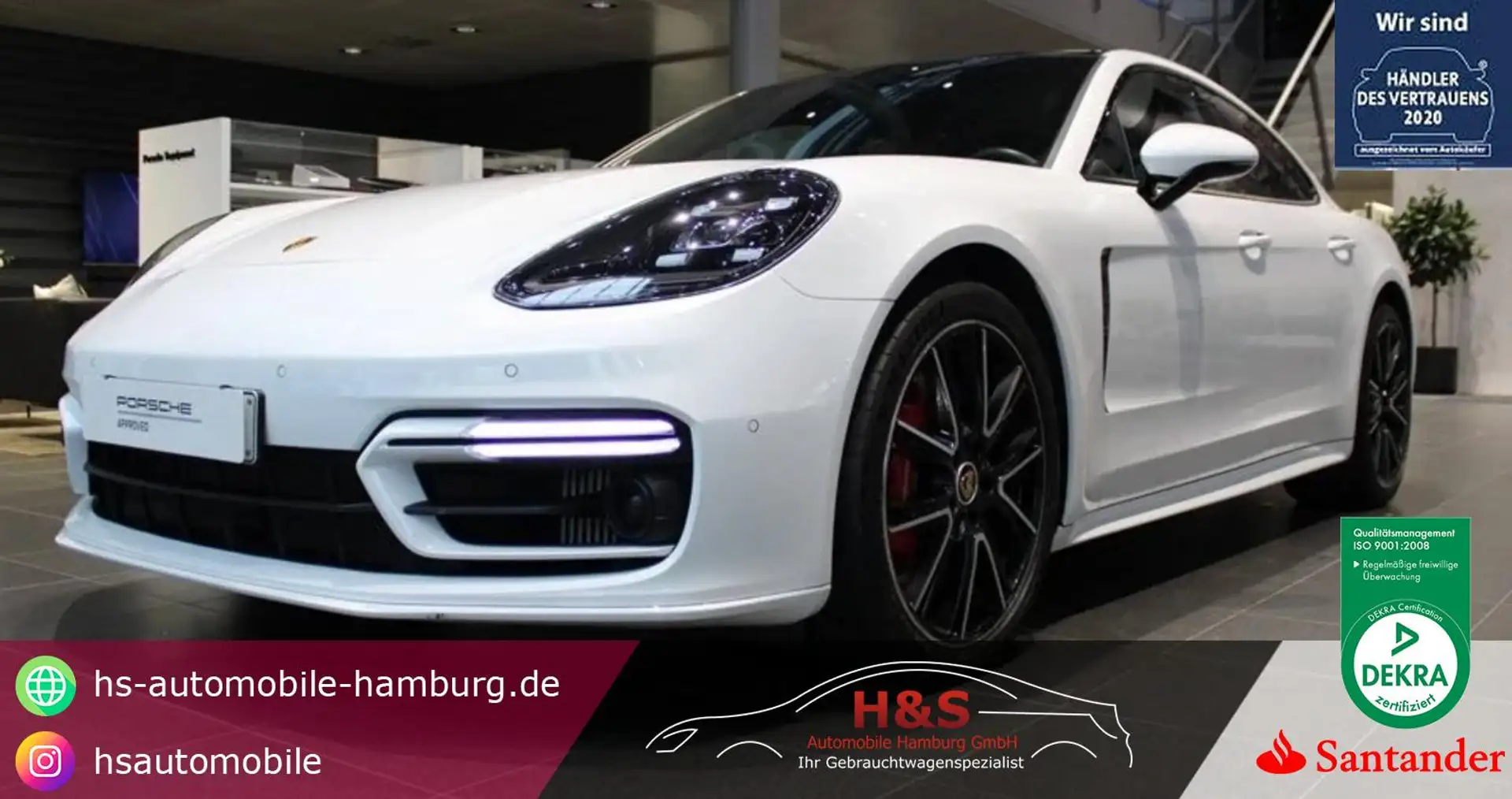 Porsche Panamera 4 S E-Hybrid Panorama* Blanc - 1