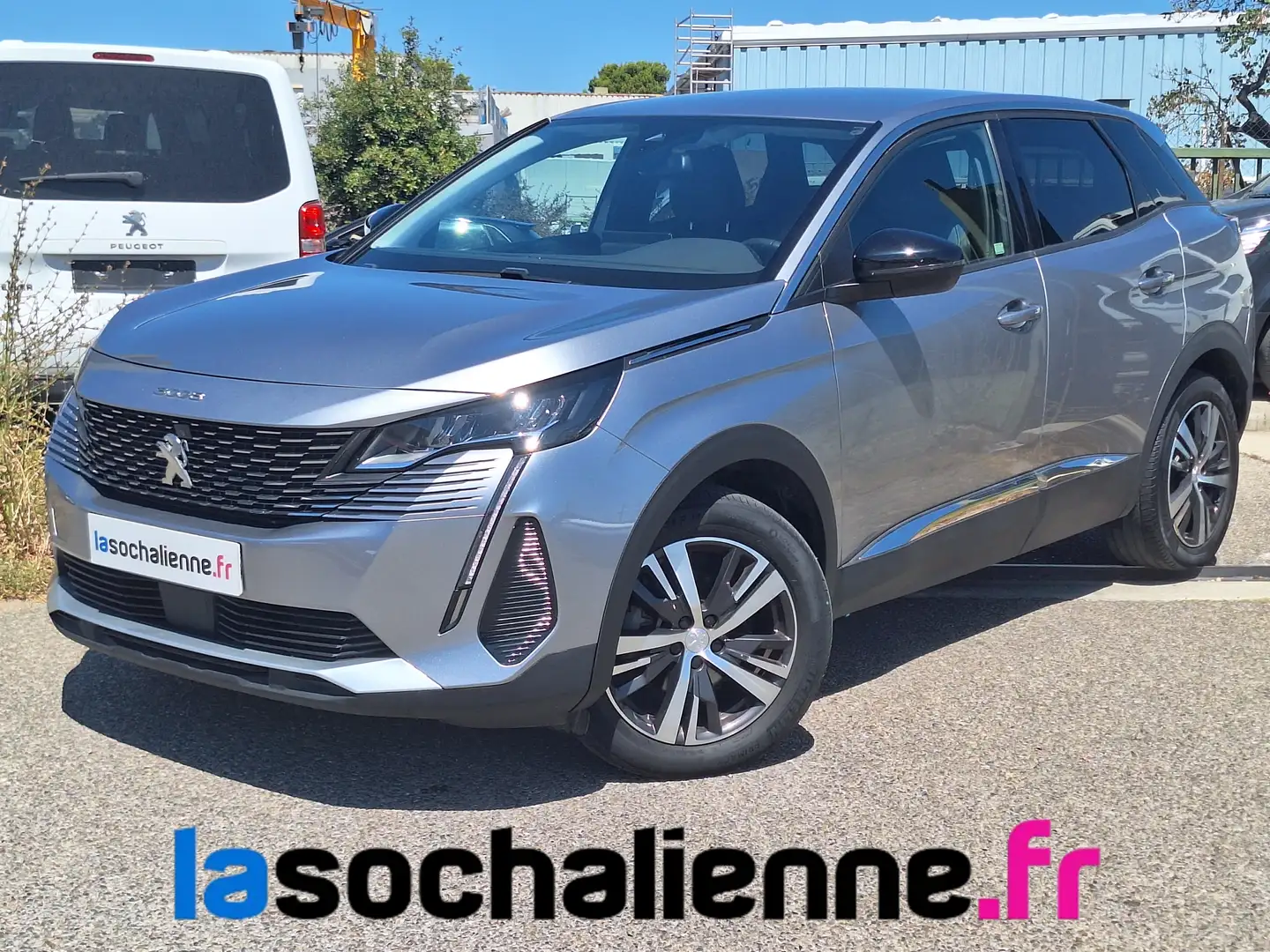 Peugeot 3008 BlueHDi 130ch S\u0026amp;S EAT8 Allure +peinture métallisée Gris - 1