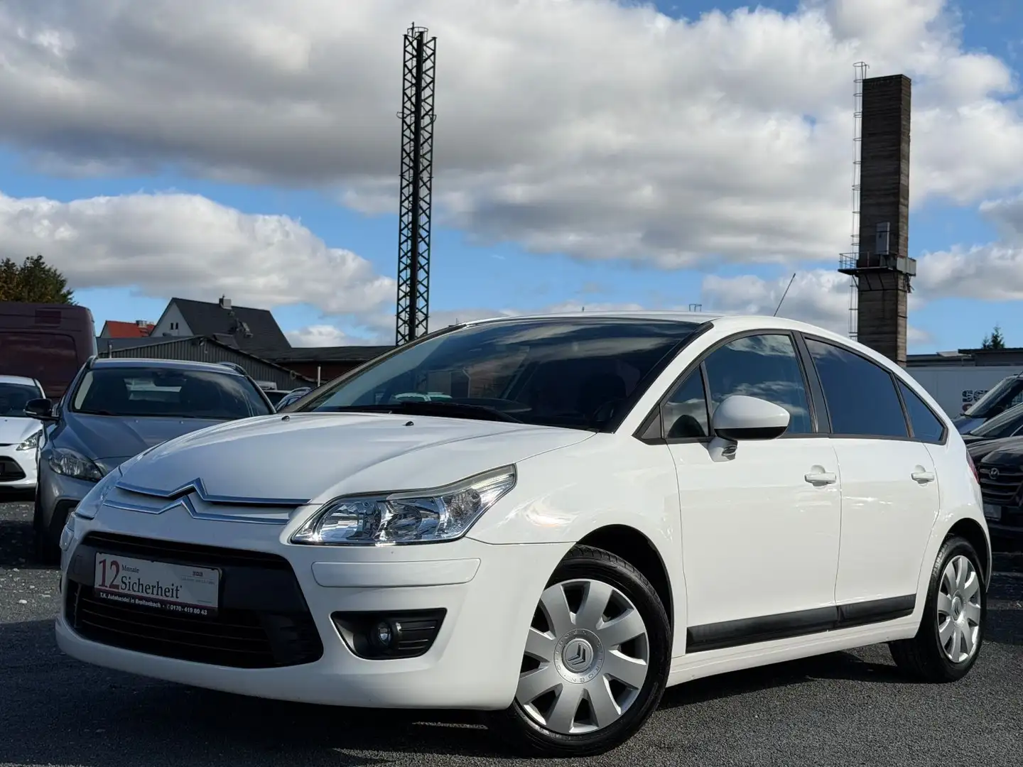 Citroen C4 Lim. Tonic/KLIMAAUTOMATIK Weiß - 1