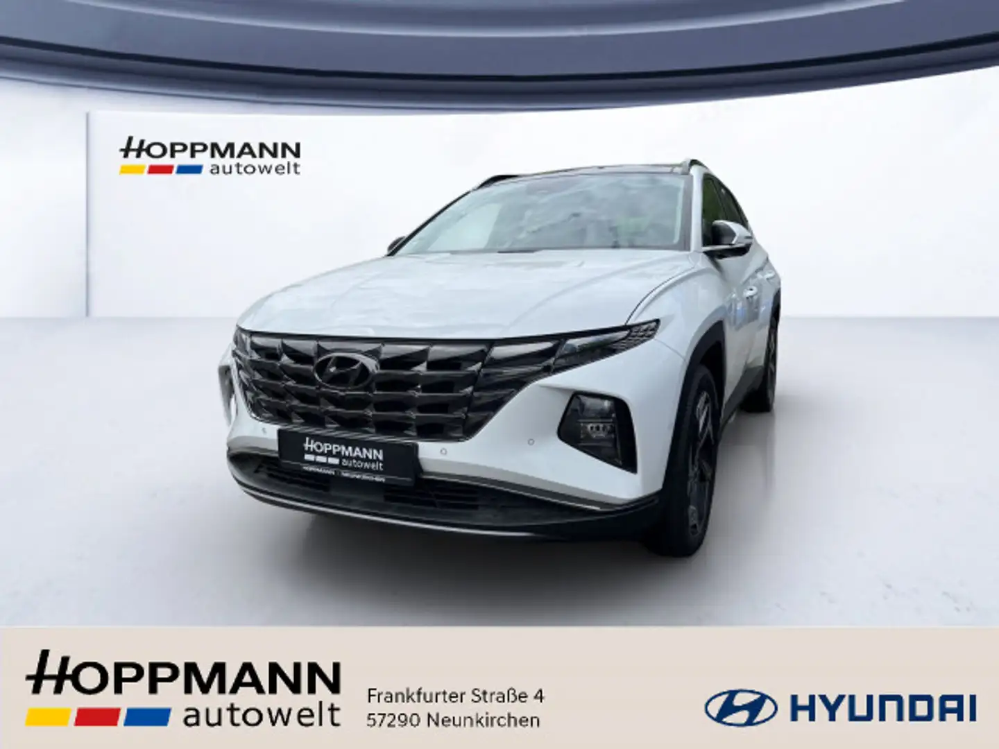 Hyundai TUCSON Plug-in-Hybrid 1.6, T-GDi 265PS 6-AT 4WD Weiß - 1