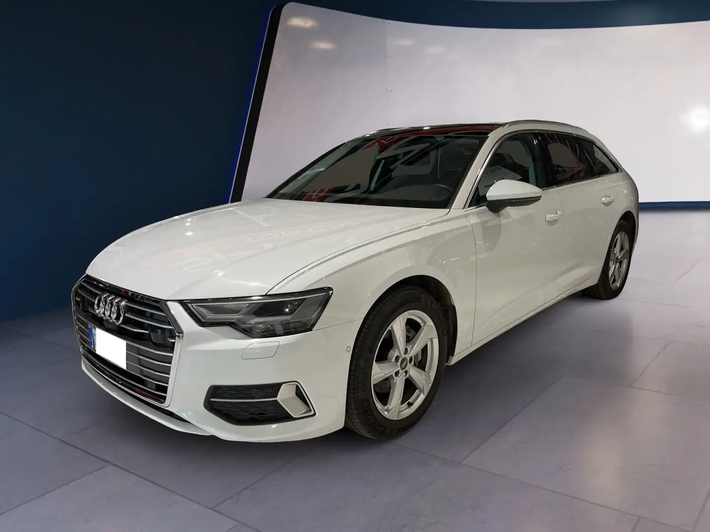 Audi A6 V 2018 Avant Avant 40 2.0 tdi mhev Business s-tro Bianco - 2