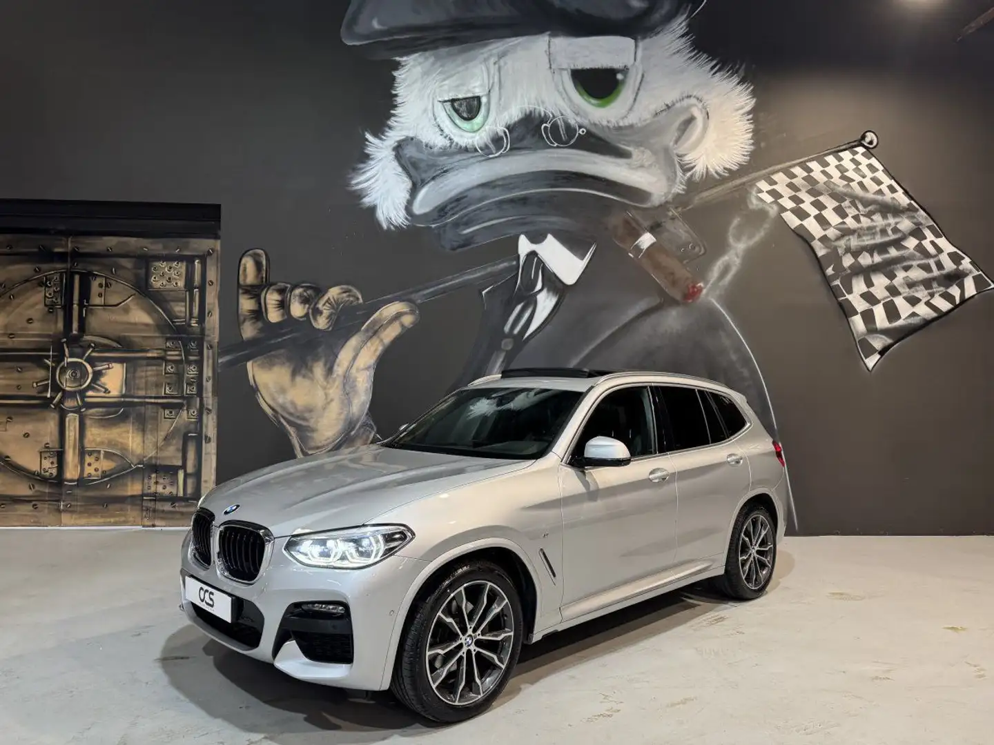 BMW X3 (3) xDrive20d 190ch M Sport BVA8 Toit Ouvrant Grau - 1