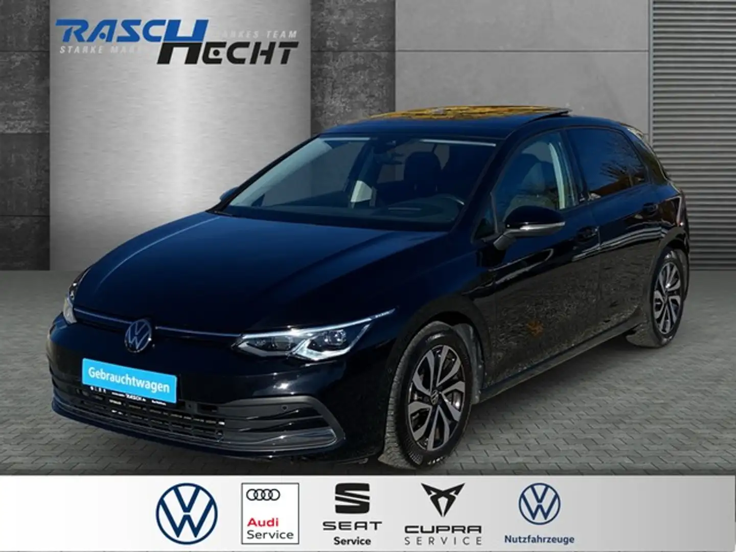 Volkswagen Golf VIII Active 2.0 TDI DSG*AHK*LED*NAVI*PANO* Schwarz - 1