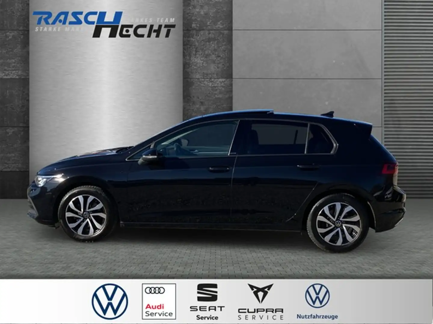 Volkswagen Golf VIII Active 2.0 TDI DSG*AHK*LED*NAVI*PANO* Schwarz - 2