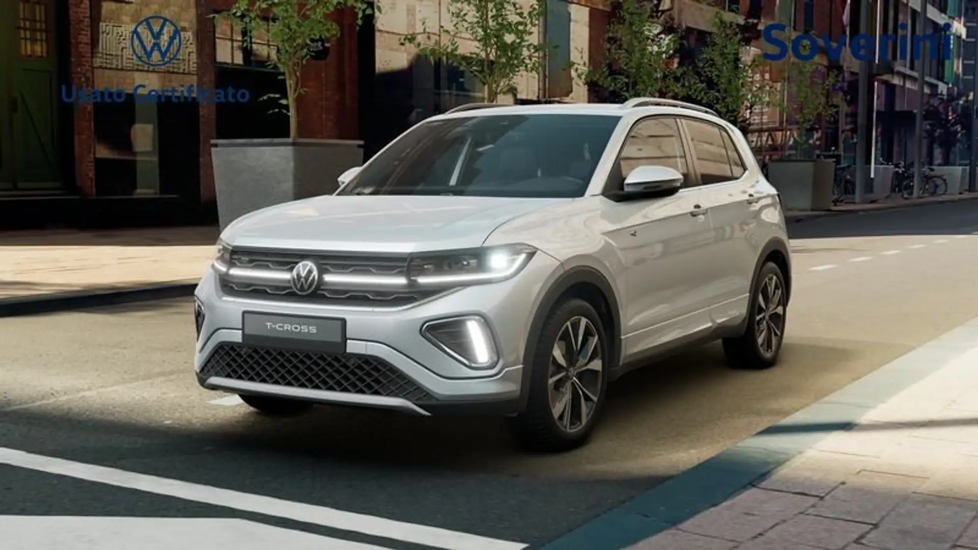 Volkswagen T-Cross 1.0 TSI 115 CV R-Line Argent - 1
