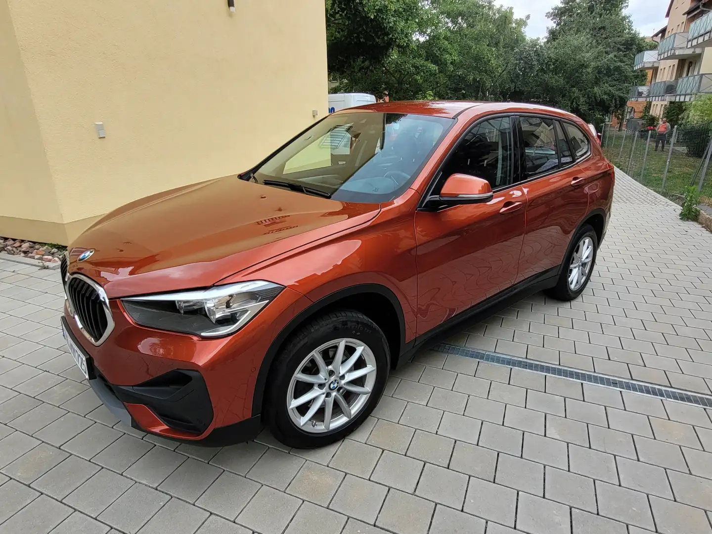 BMW X1 X1 xDrive18d Orange - 1