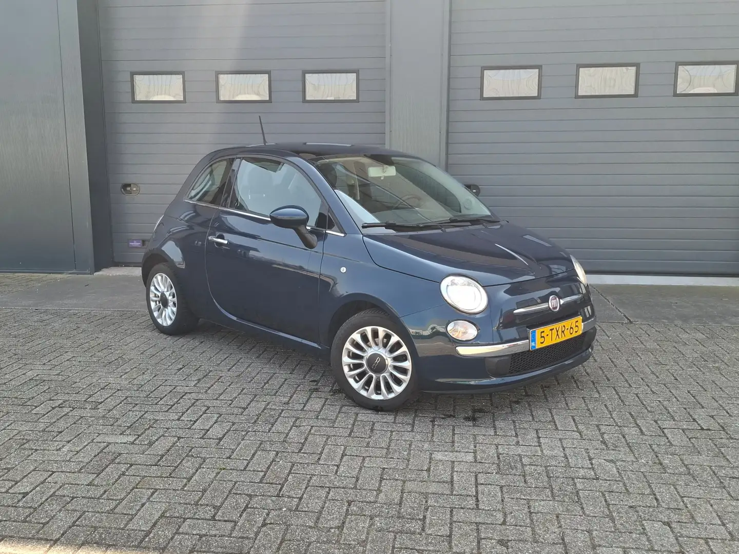 Fiat 500 500 0.9 TwinAir T Lounge NIEUWE APK Blauw - 1