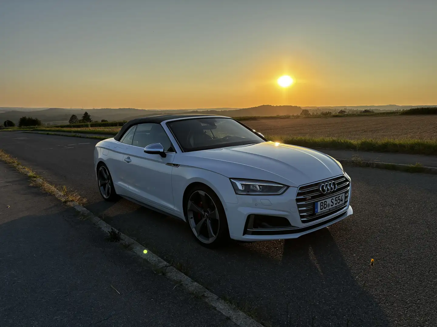 Audi S5 S5 Cabrio 3.0 TFSI AHK/B&O/MATRIX/HUD Weiß - 2