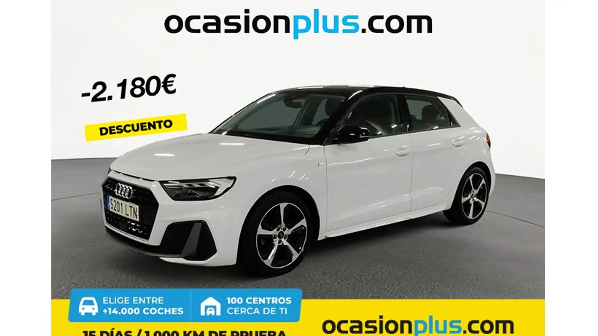 Audi A1 Sportback 30 TFSI Adrenalin S tronic Blanc - 1