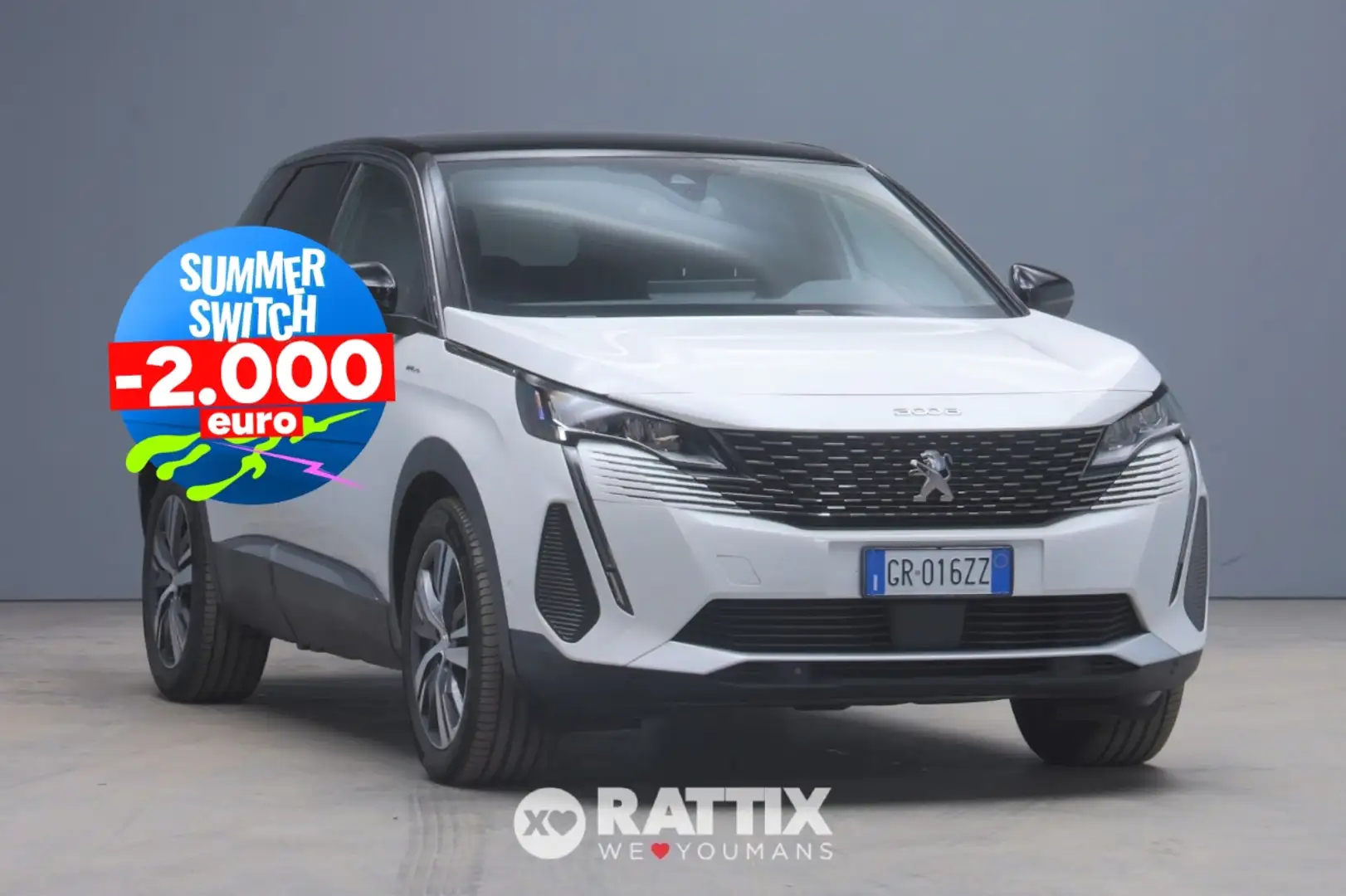 Peugeot 3008 1.6 Hybrid Phev 225CV Allure e-EAT8 Blanc - 1