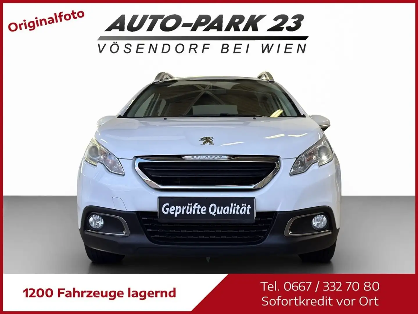 Peugeot 2008 1,6 e-HDi**NEUES-PICKERL2/2027**MOD2015 Weiß - 2