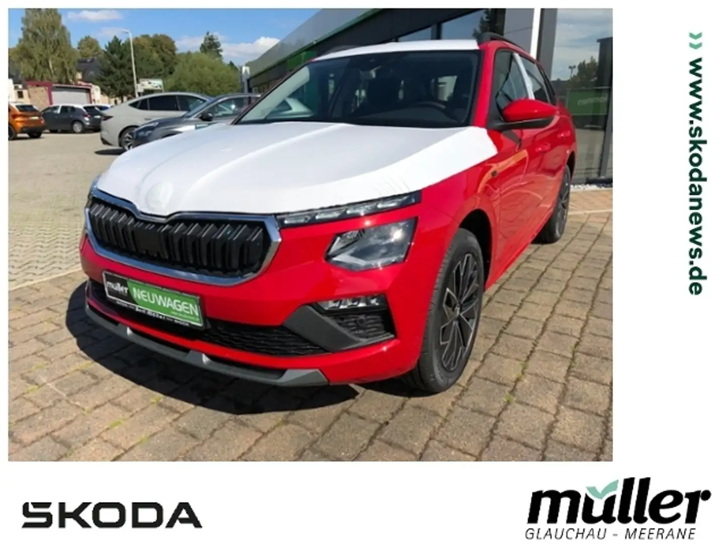 Skoda Kamiq Tour AHZV Kamera SmartLink Matrix Rouge - 1